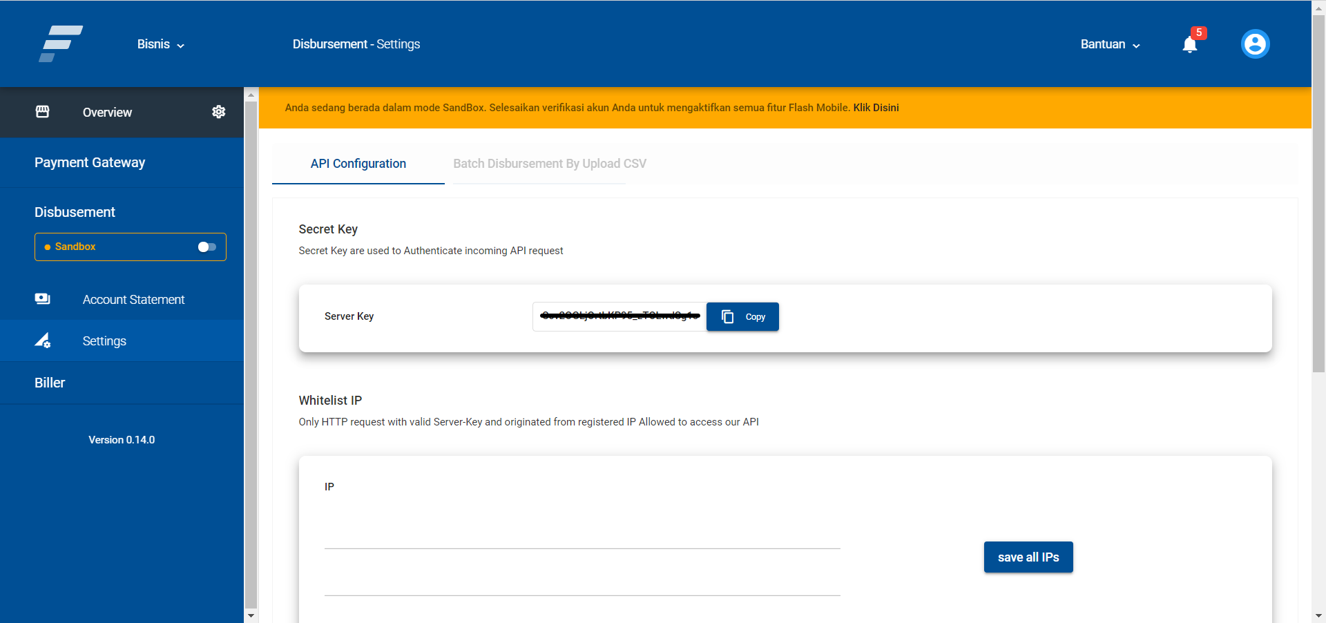 disbursement-settings-server